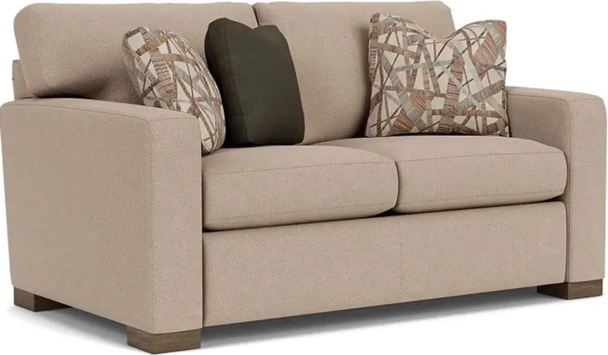 Flexsteel Bryant Sand Loveseat