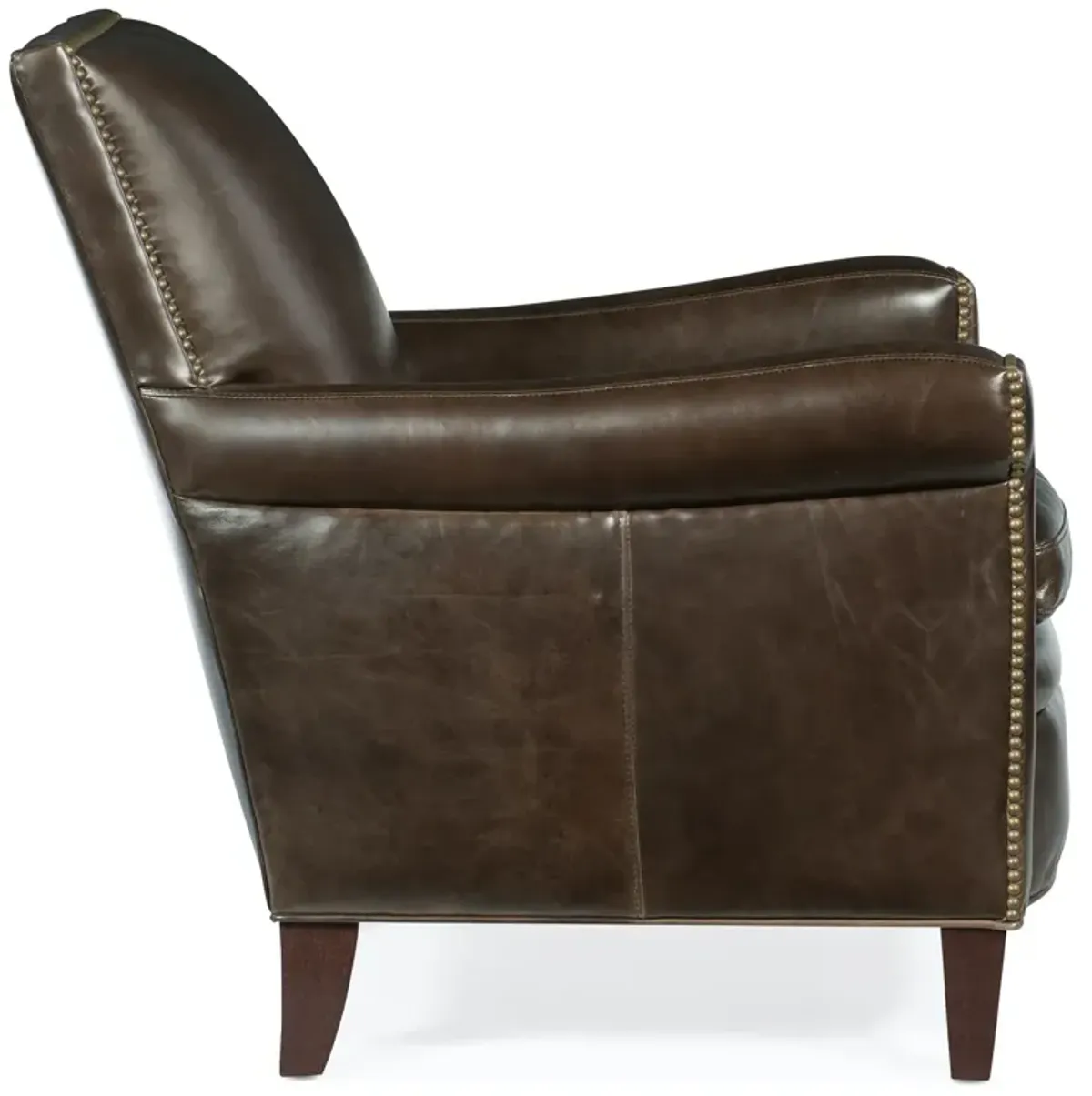 Hooker Furniture Jilian Huntington Collis Leather Club Chair