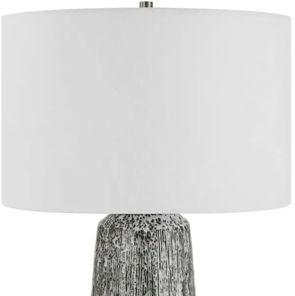 Uttermost Static Black/White Table Lamp