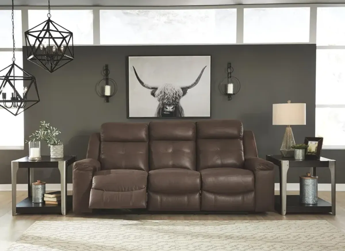 Ashley Jesolo Coffee Reclining Sofa