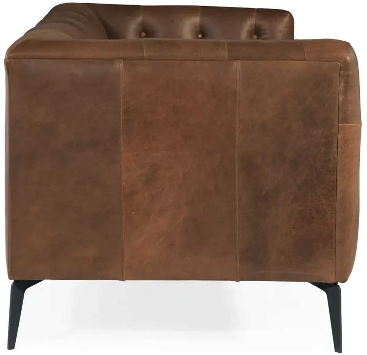 Hooker Furniture Nicolla Leather Stationary Sofa