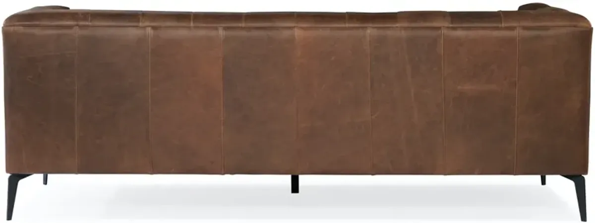 Hooker Furniture Nicolla Leather Stationary Sofa