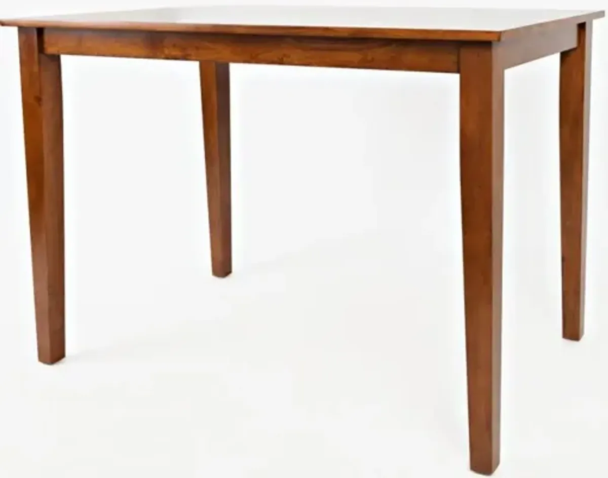 Jofran Simplicity Counter-Height Table Caramel