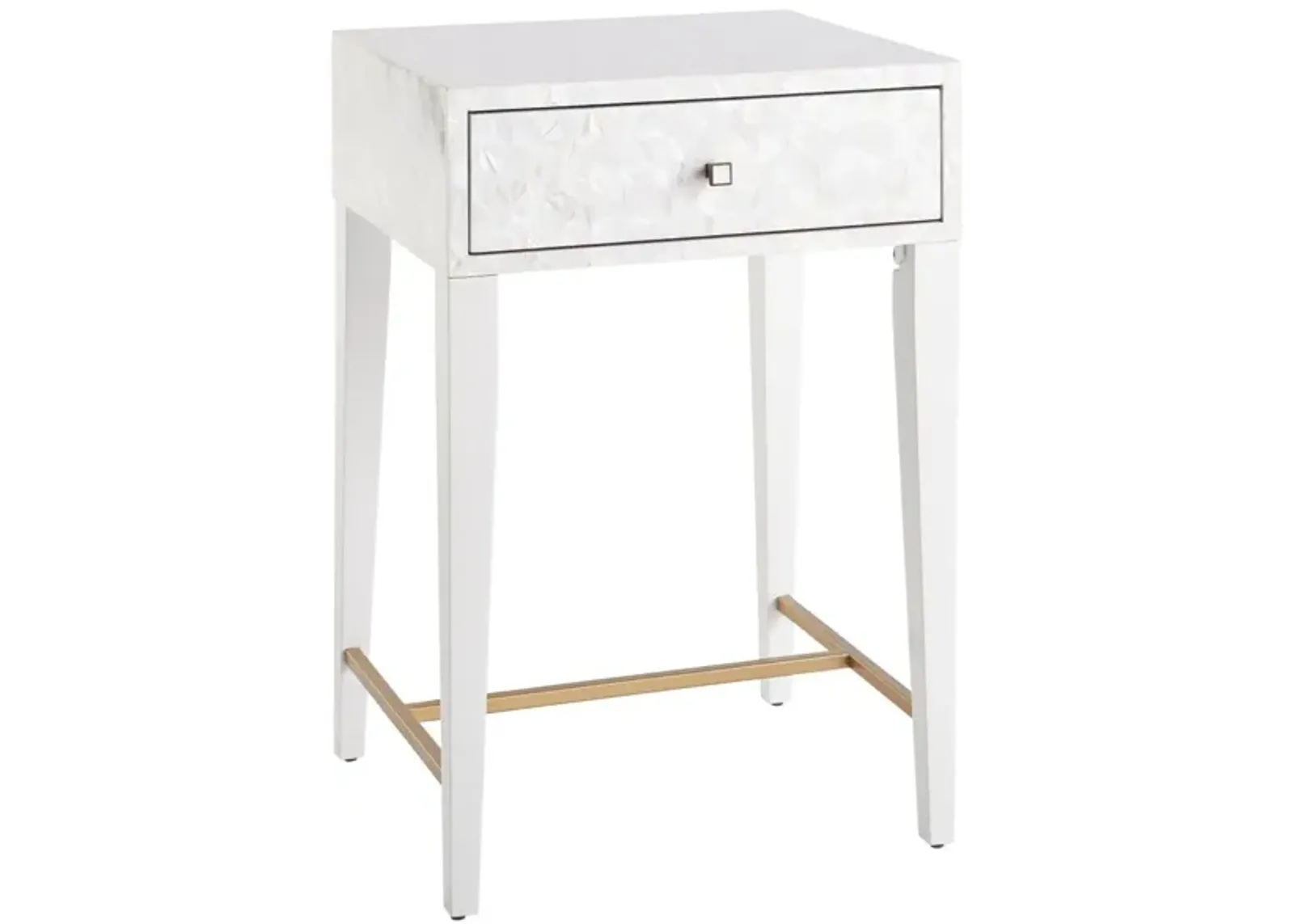 Universal Love. Joy. Bliss. Miranda Kerr Home White Lacquer Nightstand