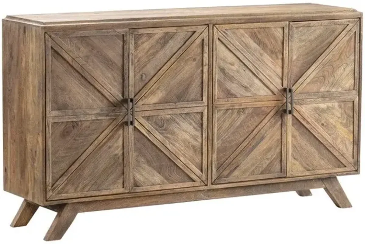 Crestview Rowan Brown Sideboard