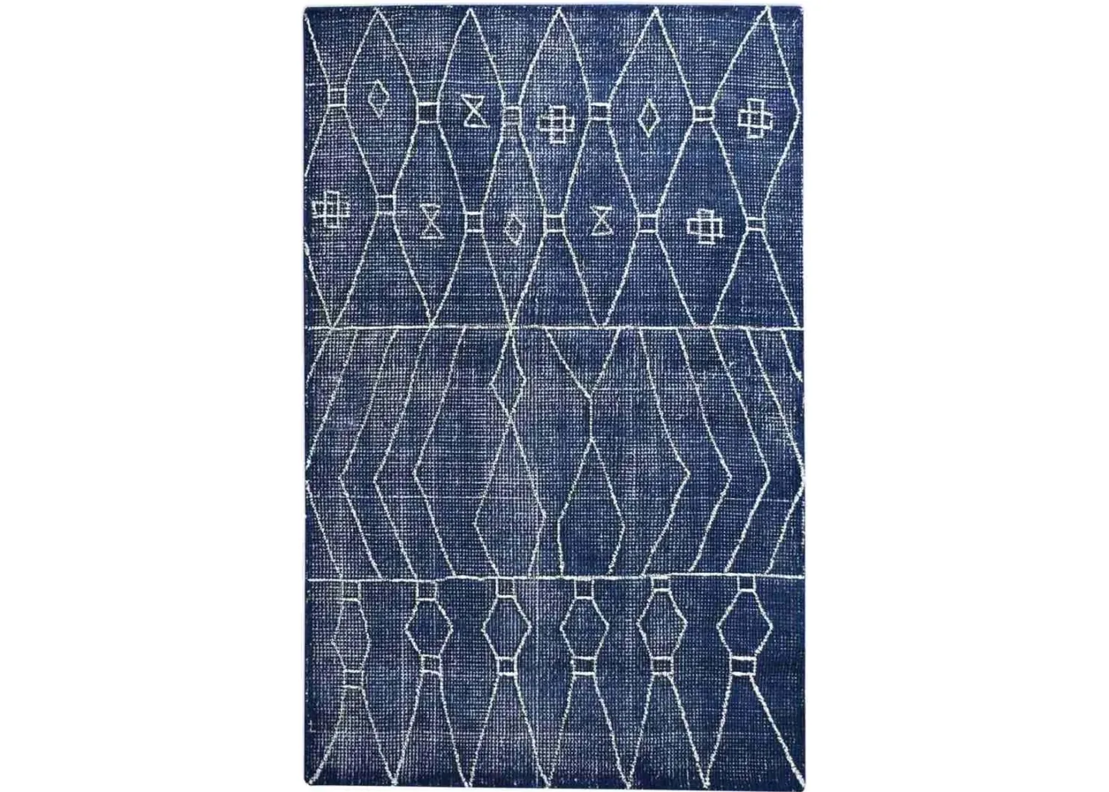 Uttermost Fressia Indigo Blue 5 X 8 Rug