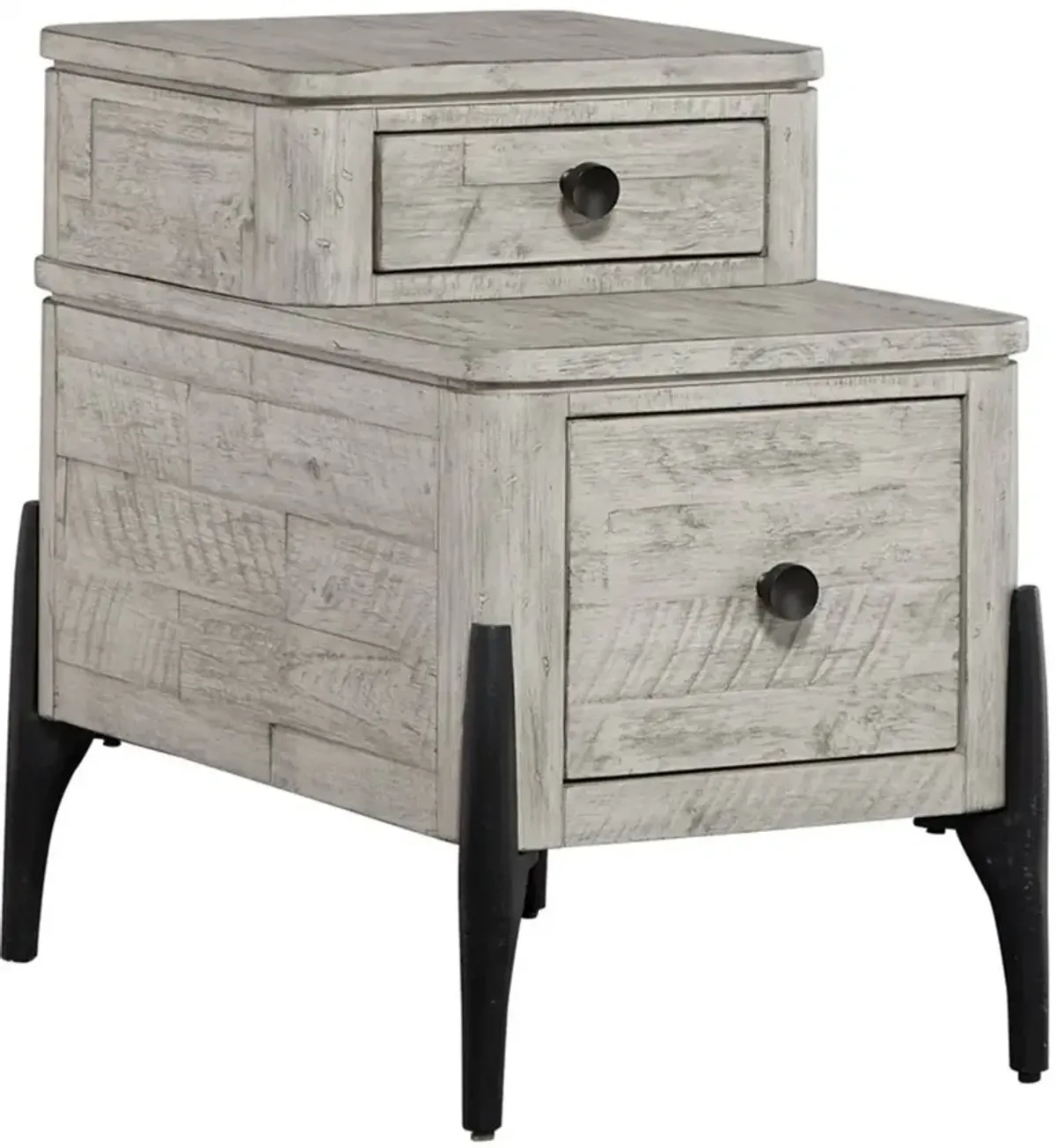 Aspenhome Zane Grey Chairside Table