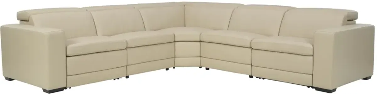 Ashley Texline Sand 6-Piece Power Reclining Sectional