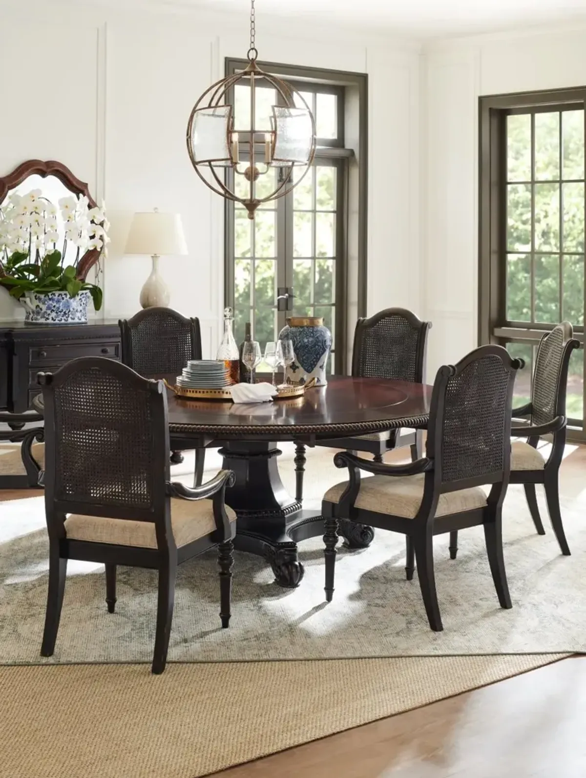 Tommy Bahama Home by Lexington Kingstown Bonaire Round Dining Table