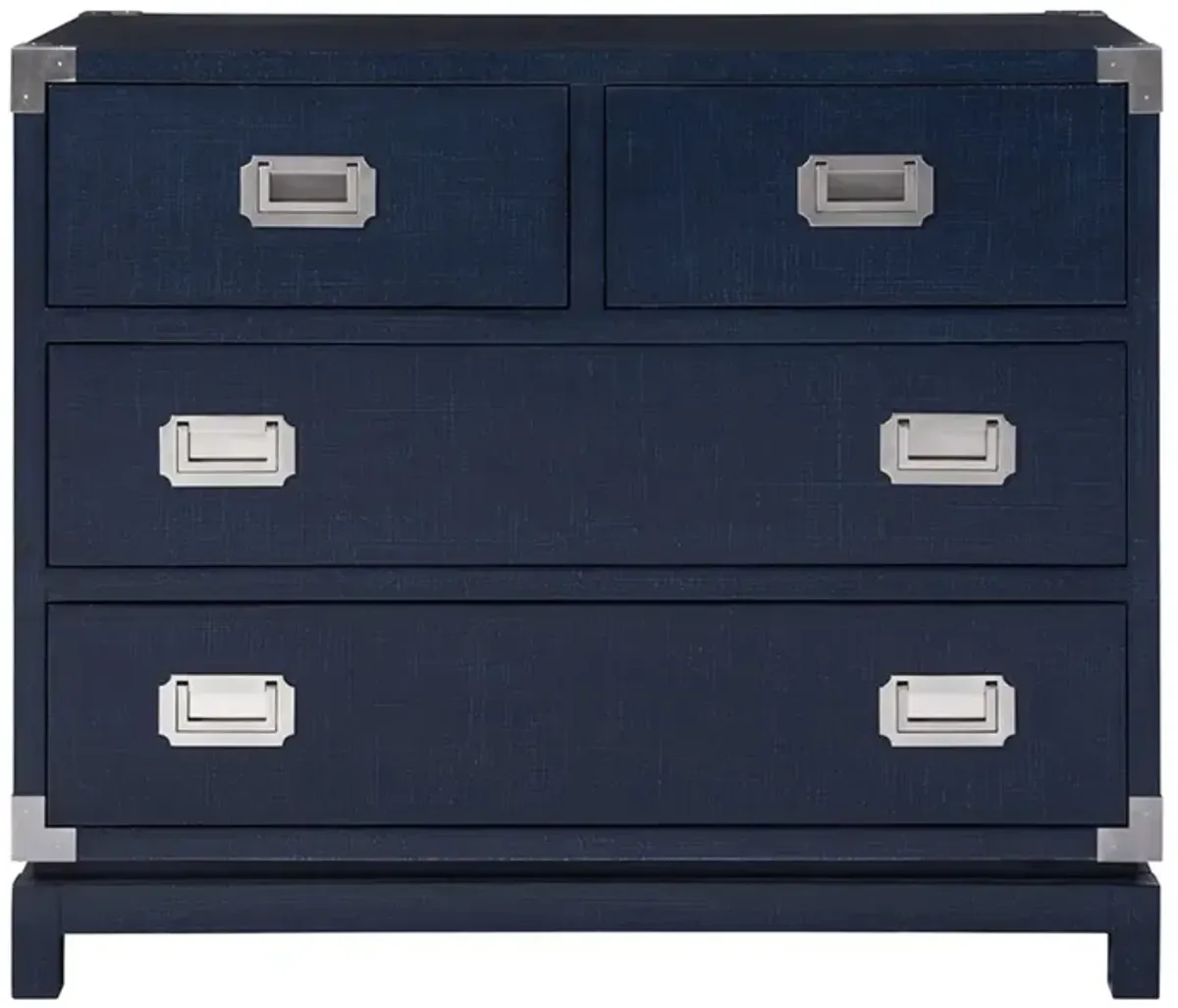 Universal Escape Coastal Living 4-Drawer Marina Blue Chest