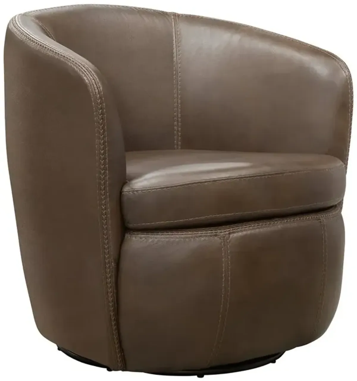 Parker House Barolo Vintage Brown Swivel Club Chair