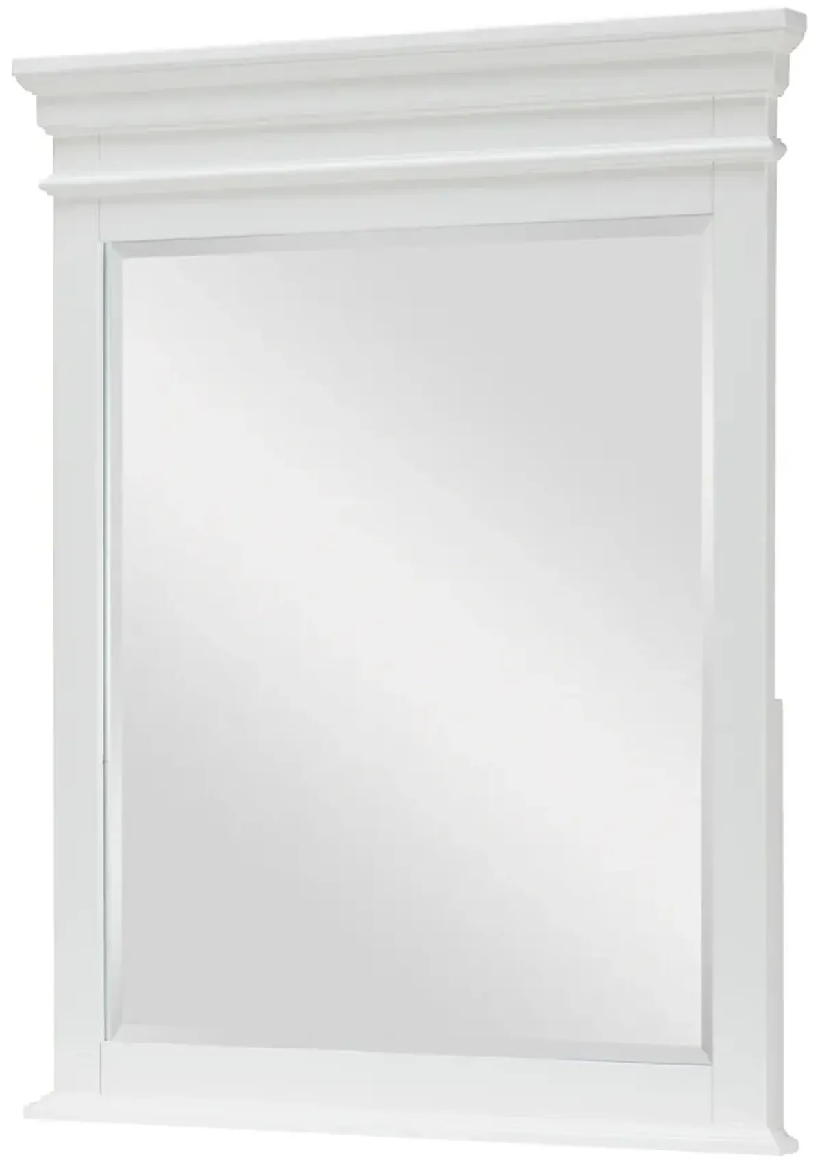 Kids/Teens Canterbury White Vertical Mirror