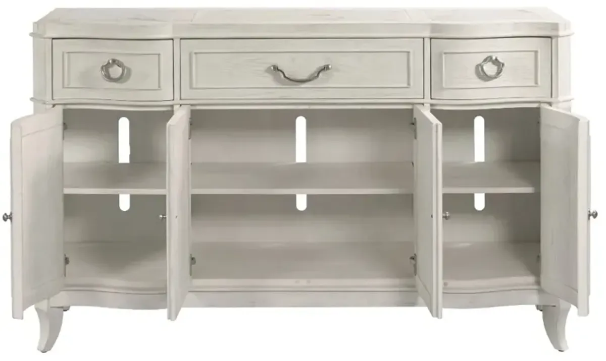 American Drew Harmony Eggshell Emelie Serving Buffet