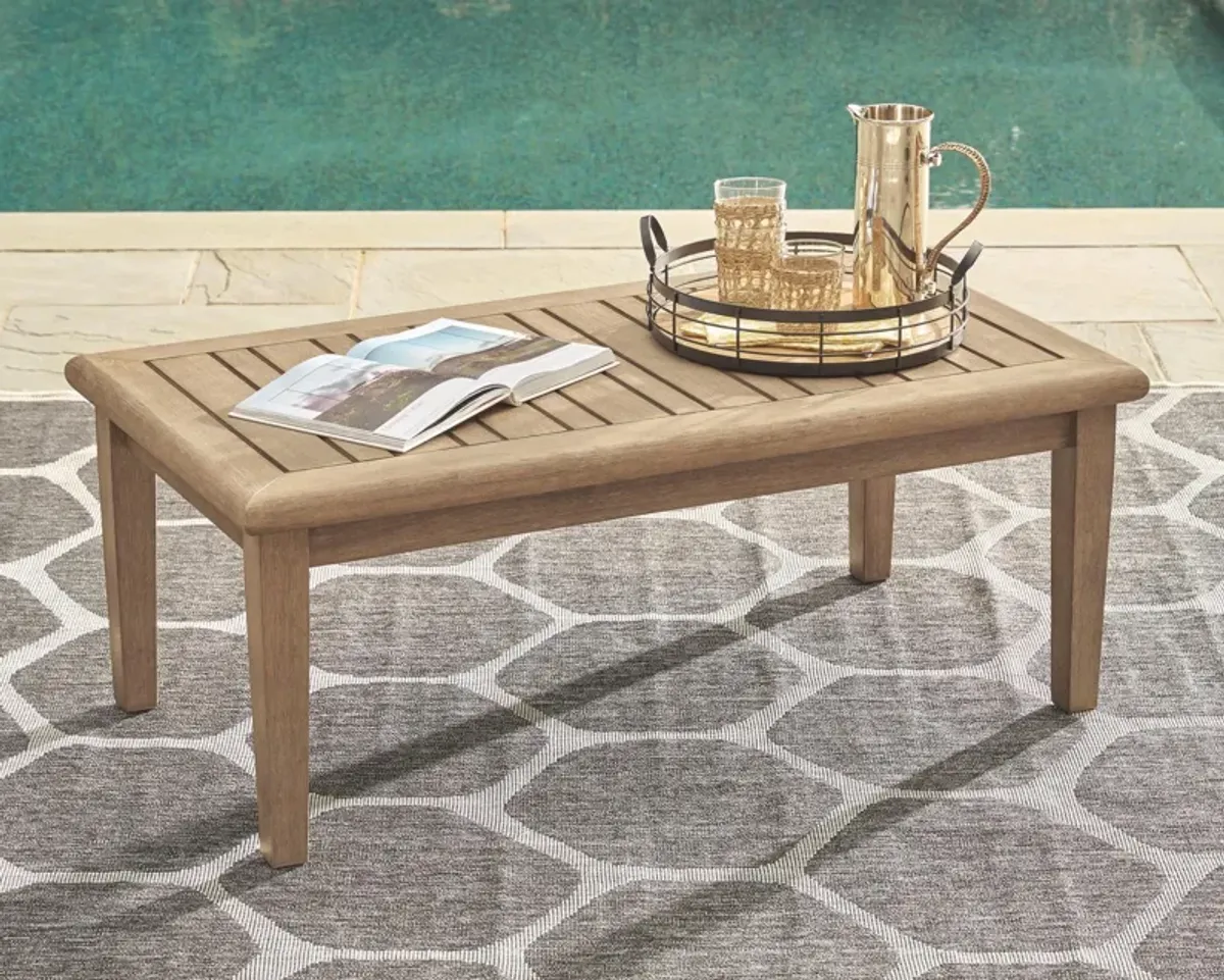 Ashley Gerianne Coffee Table Grayish Brown Signature Design