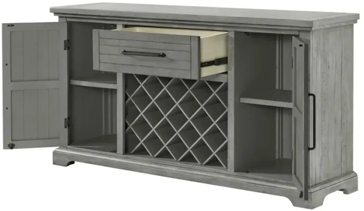 Martin Svensson Beach House Server in Dove Grey