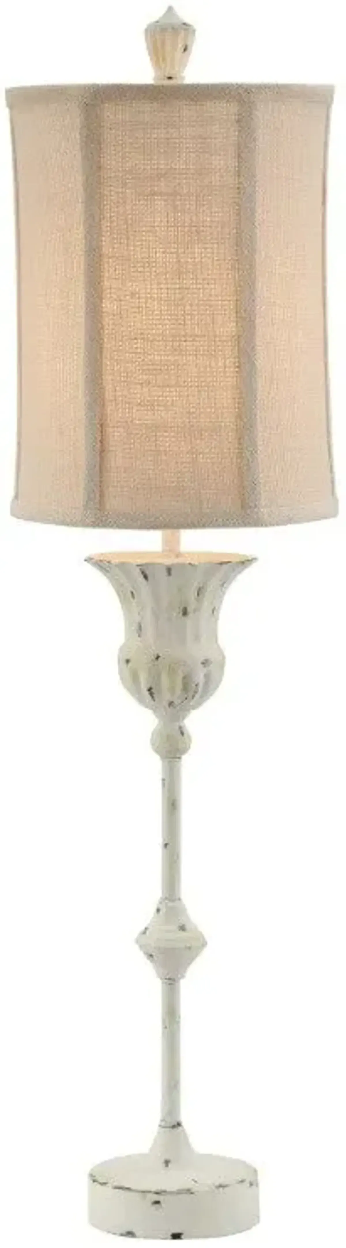 Crestview Nina Beige/Off-White Table Lamp