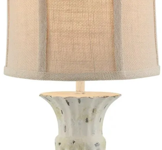 NINA BEIGE/OFF-WHITE TABLE LAMP