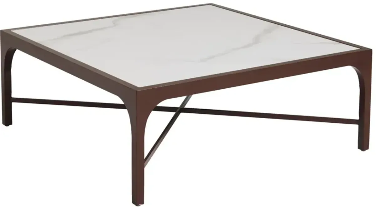 Tommy Bahama Outdoor by Lexington Abaco Square Cocktail Coffee Table