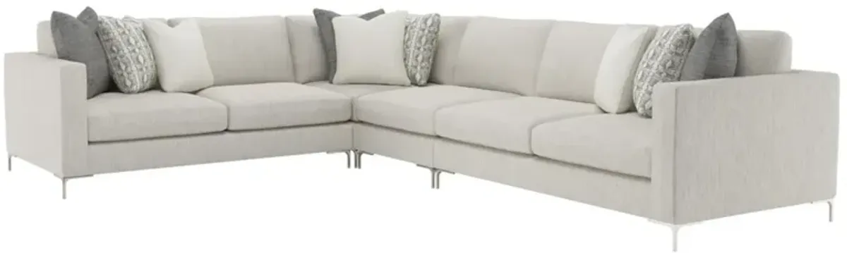 Bernhardt Eden 4-Piece Fabric Sectional