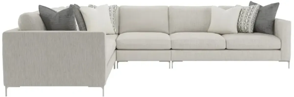 Bernhardt Eden 4-Piece Fabric Sectional