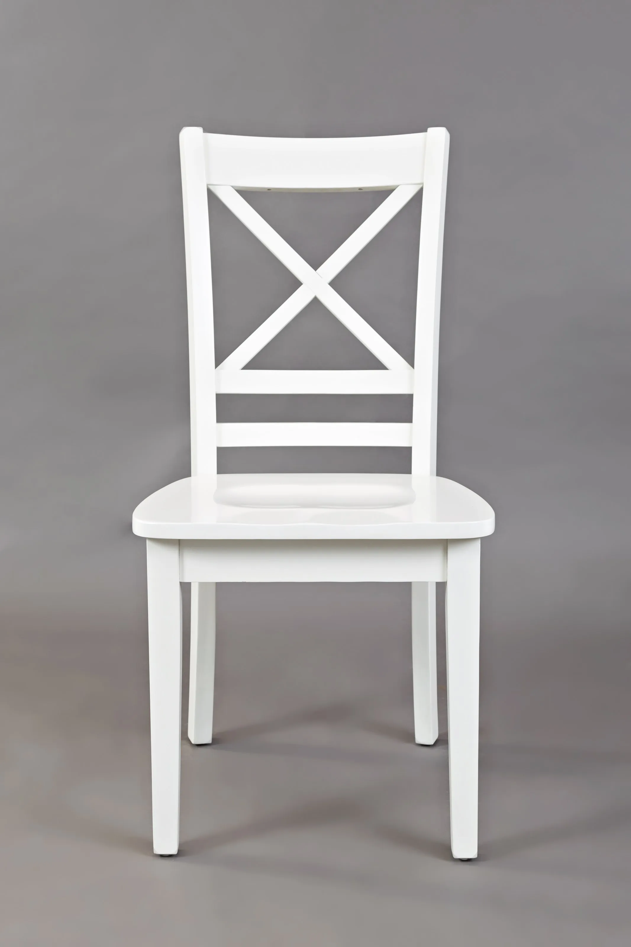 SIMPLICITY X BACK CHAIR PAPERWHITE