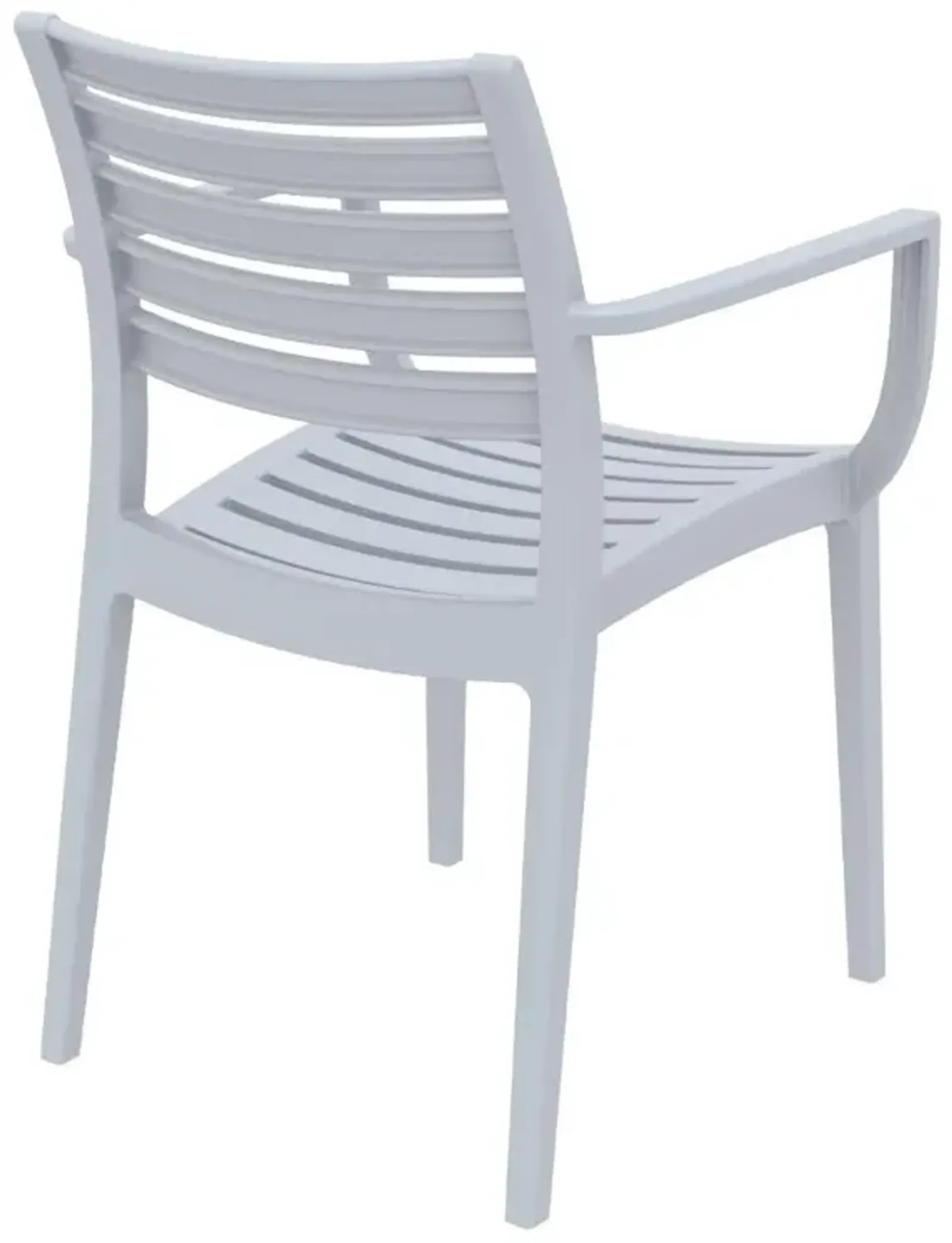 Compamia Artemis Outdoor Dining Arm Chair Silver Gray