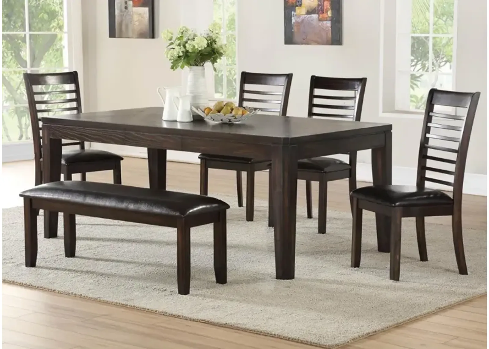 7-Piece Ally Table with 6 Side Chairs