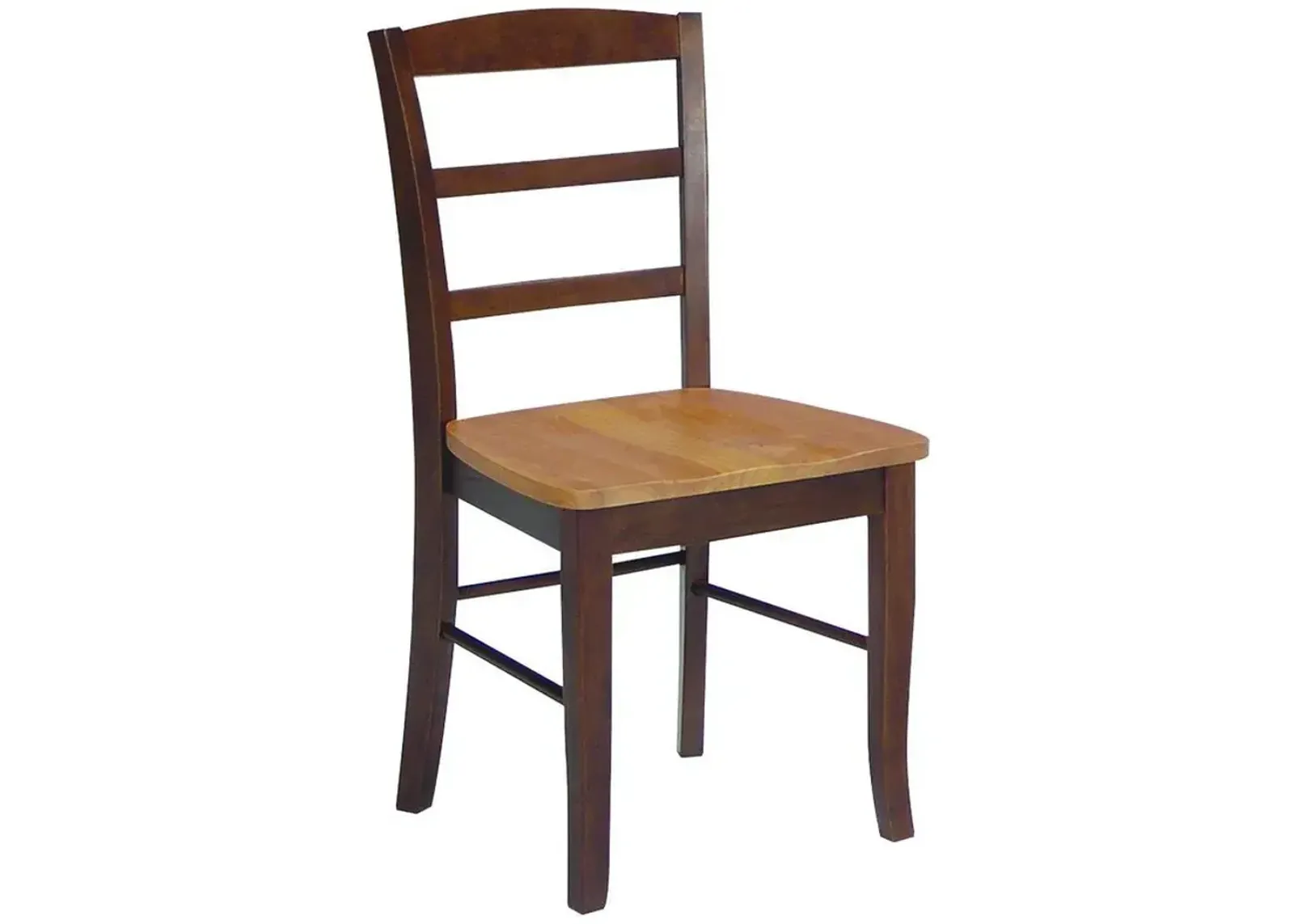 John Thomas Dining Essentials Madrid Wood Dining Chair in Cinnamon & Espresso