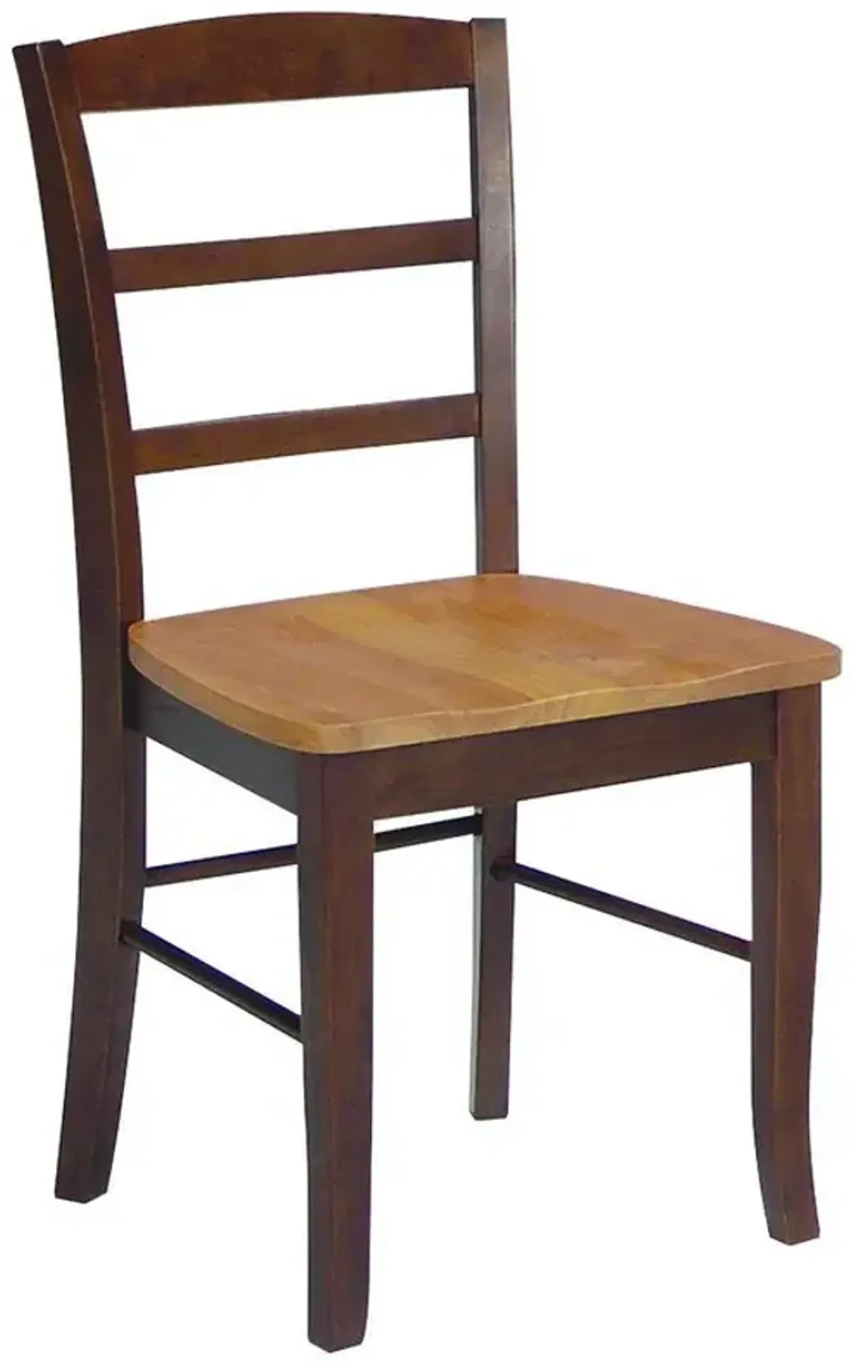 John Thomas Dining Essentials Madrid Wood Dining Chair in Cinnamon & Espresso