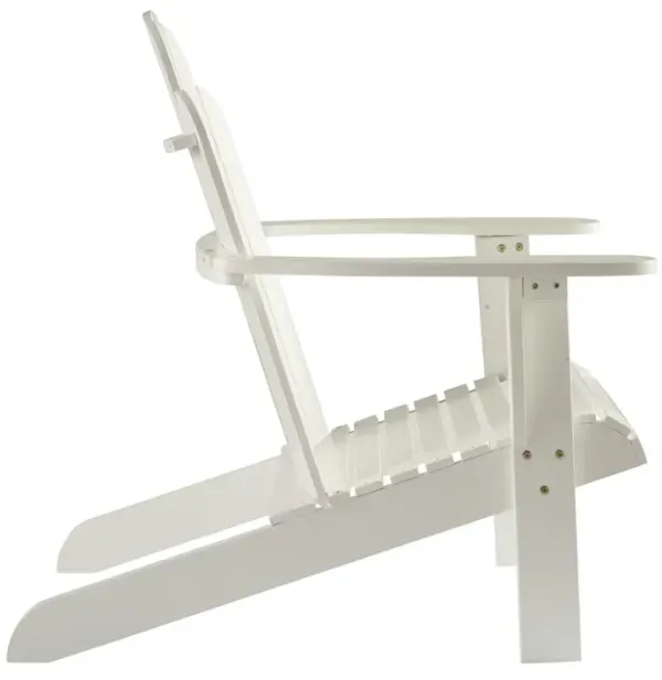 Linon White Adirondack Chair