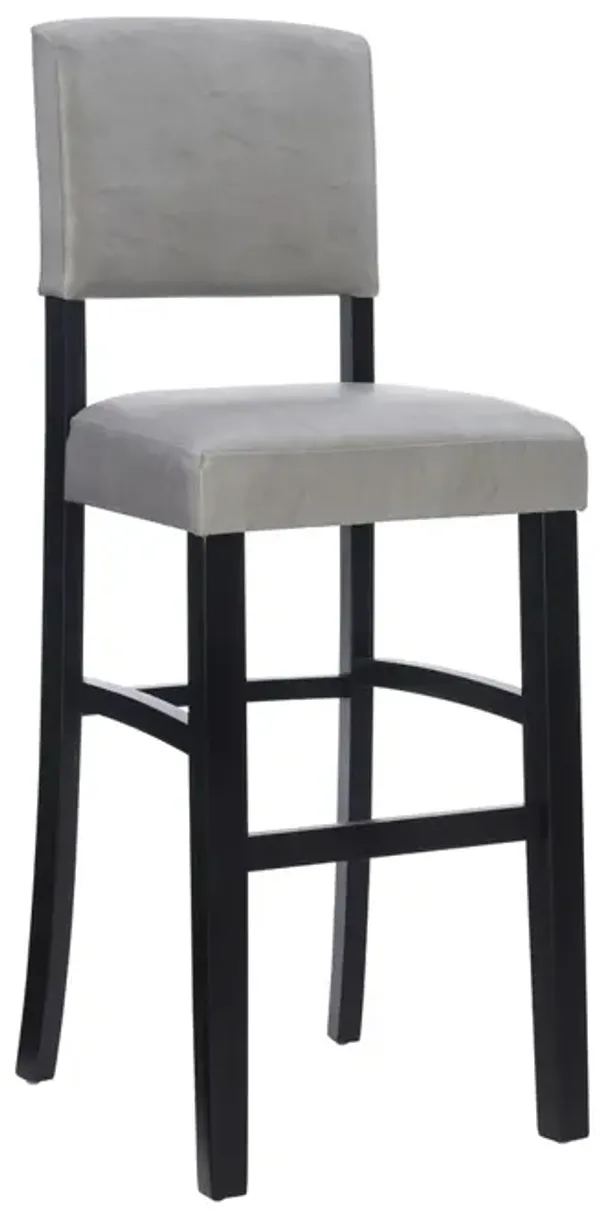 Linon Monaco Bar Stool Gray