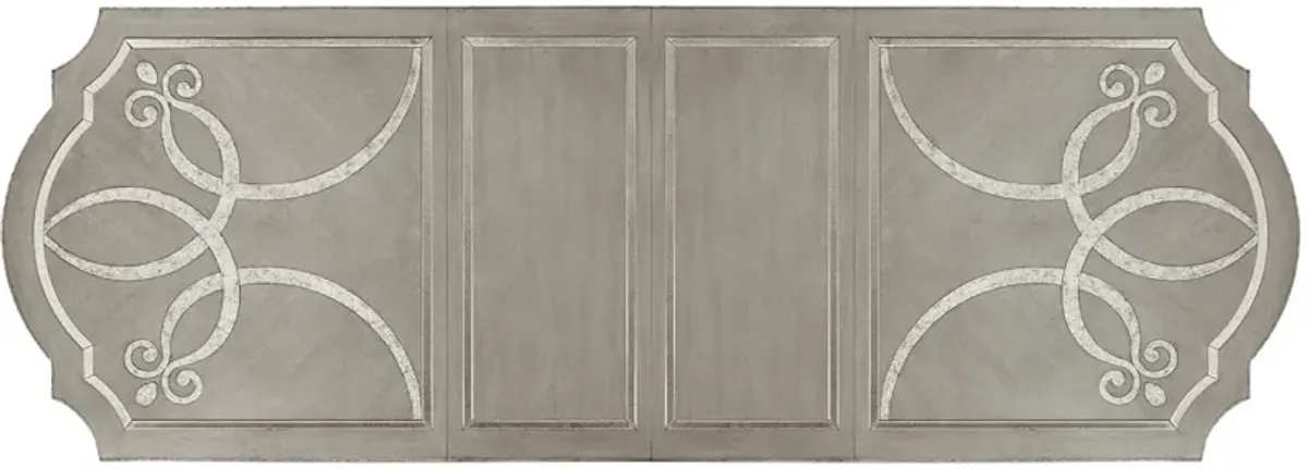 Hooker Furniture Sanctuary Rectangle Dining Table with Two 20 Inch Leaves