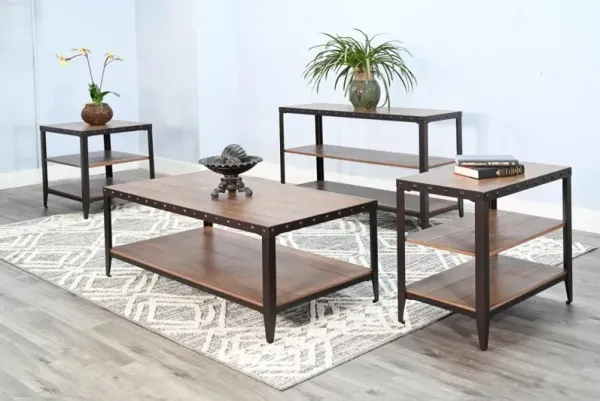 Sunny Designs San Diego Antique Brown Sofa Bar Table