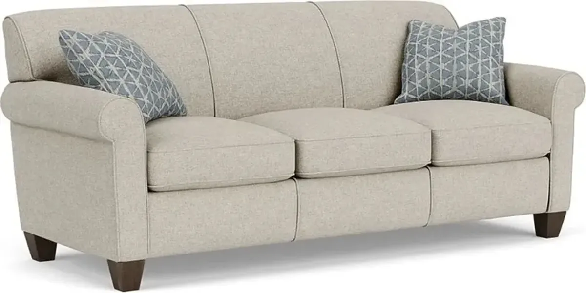 Flexsteel South Haven Silver Driftwood Sofa