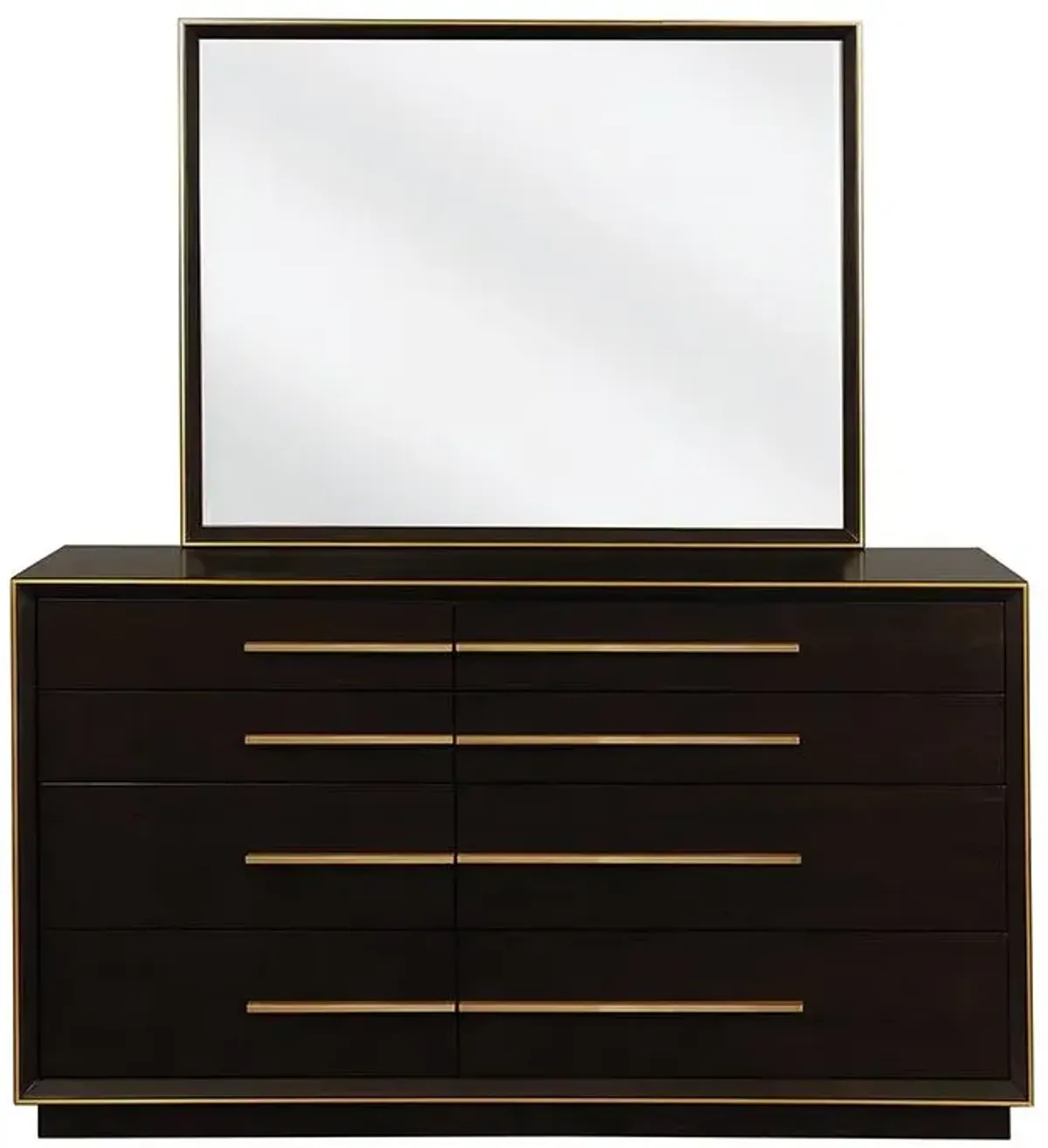 Coaster Durango 8-Drawer Dresser Smoked Peppercorn