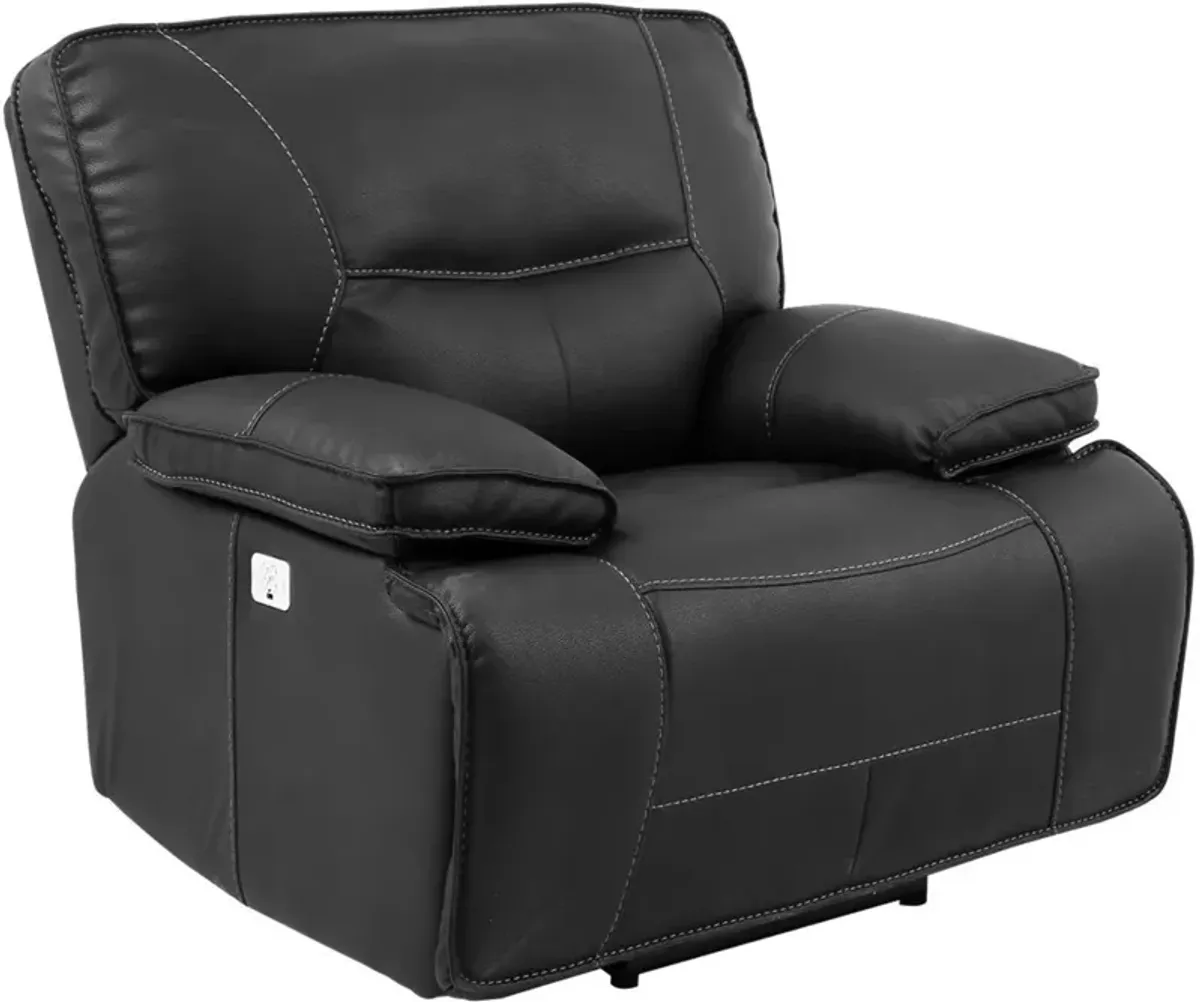 Parker House Spartacus Power Recliner in Black