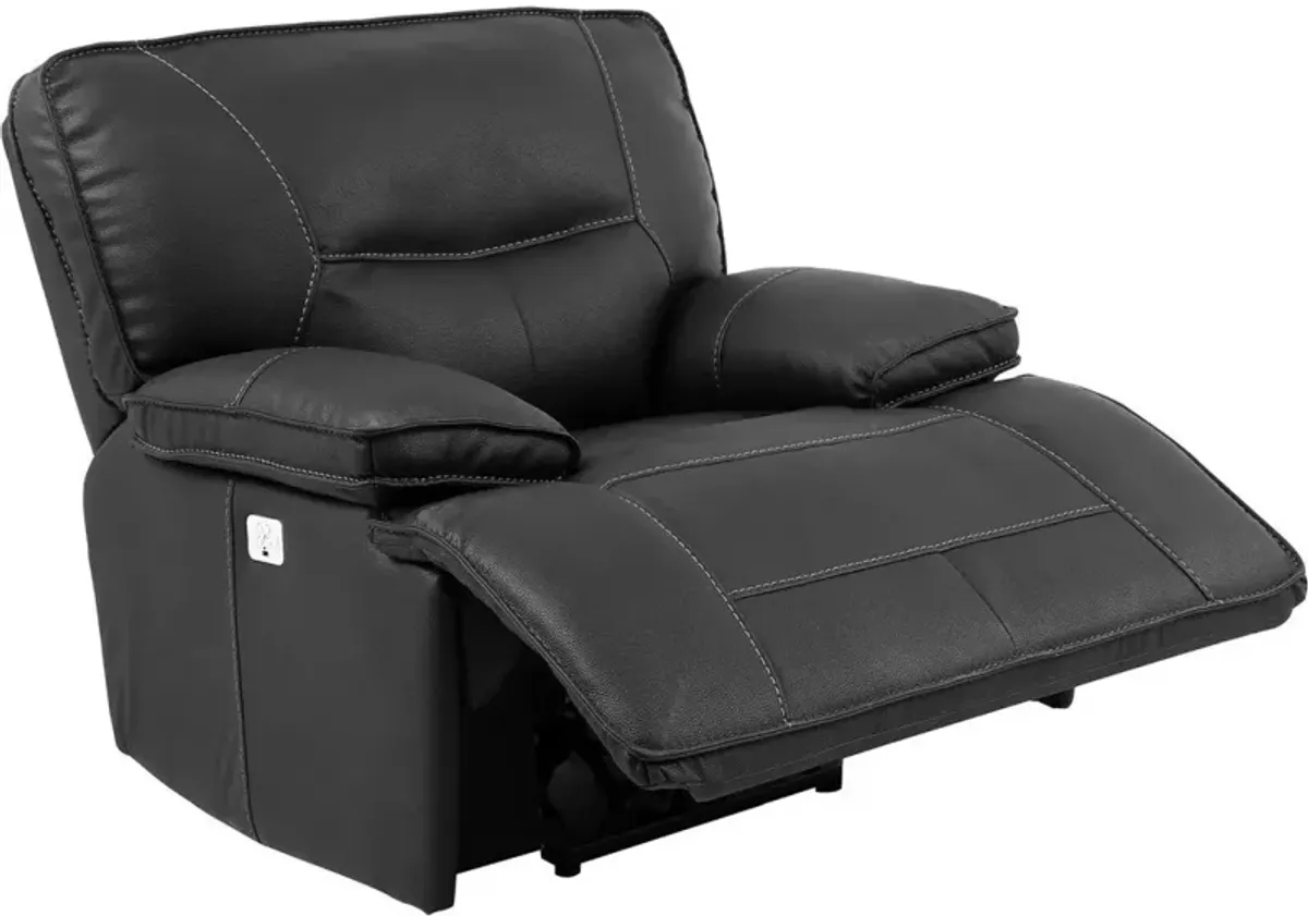 Parker House Spartacus Power Recliner in Black