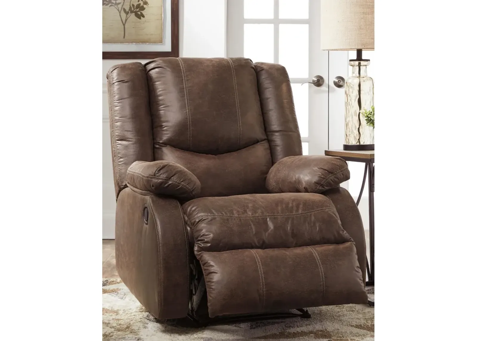 Ashley Bladewood Coffee Zero Wall Recliner