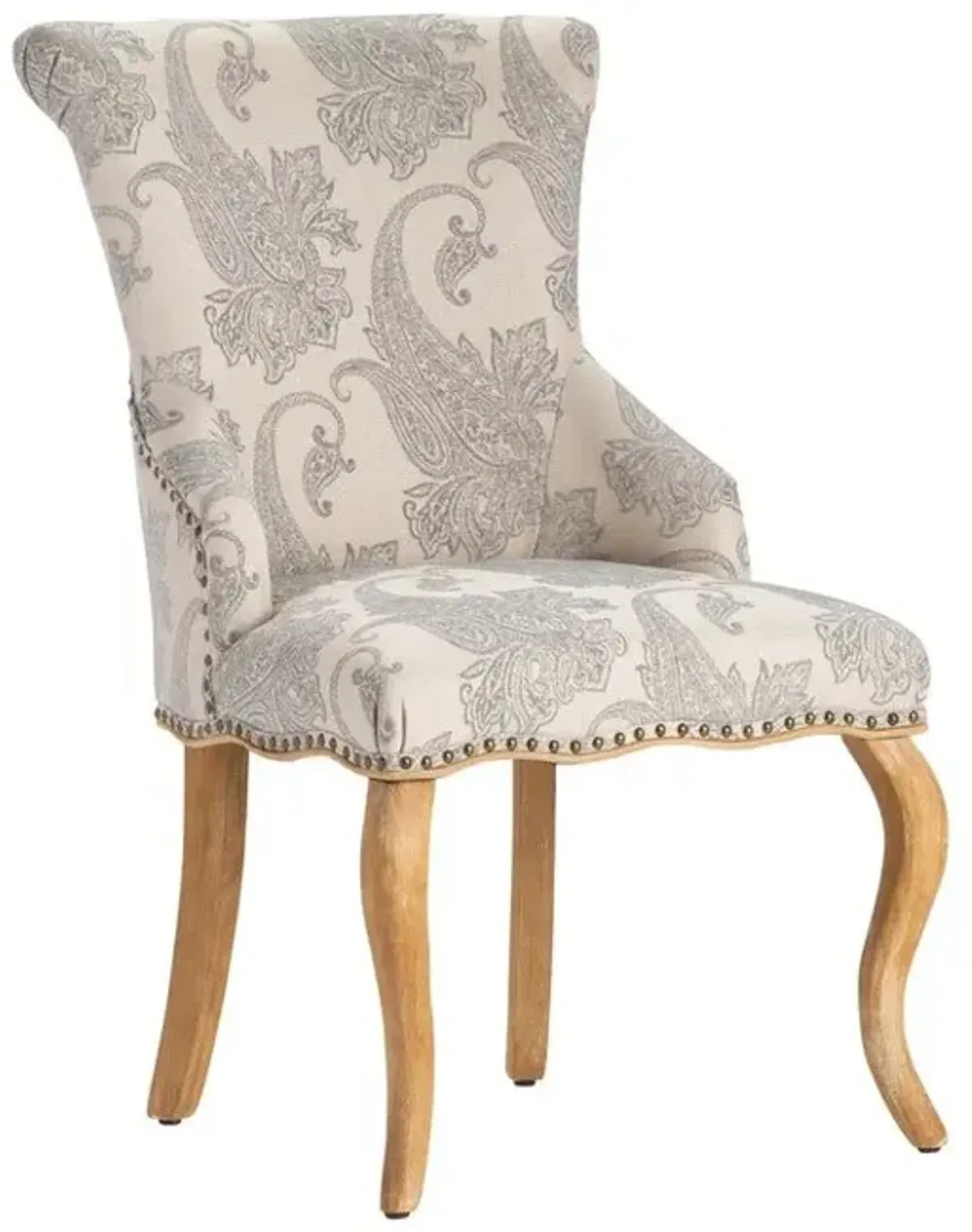 Crestview Danielle Gray Accent Chair