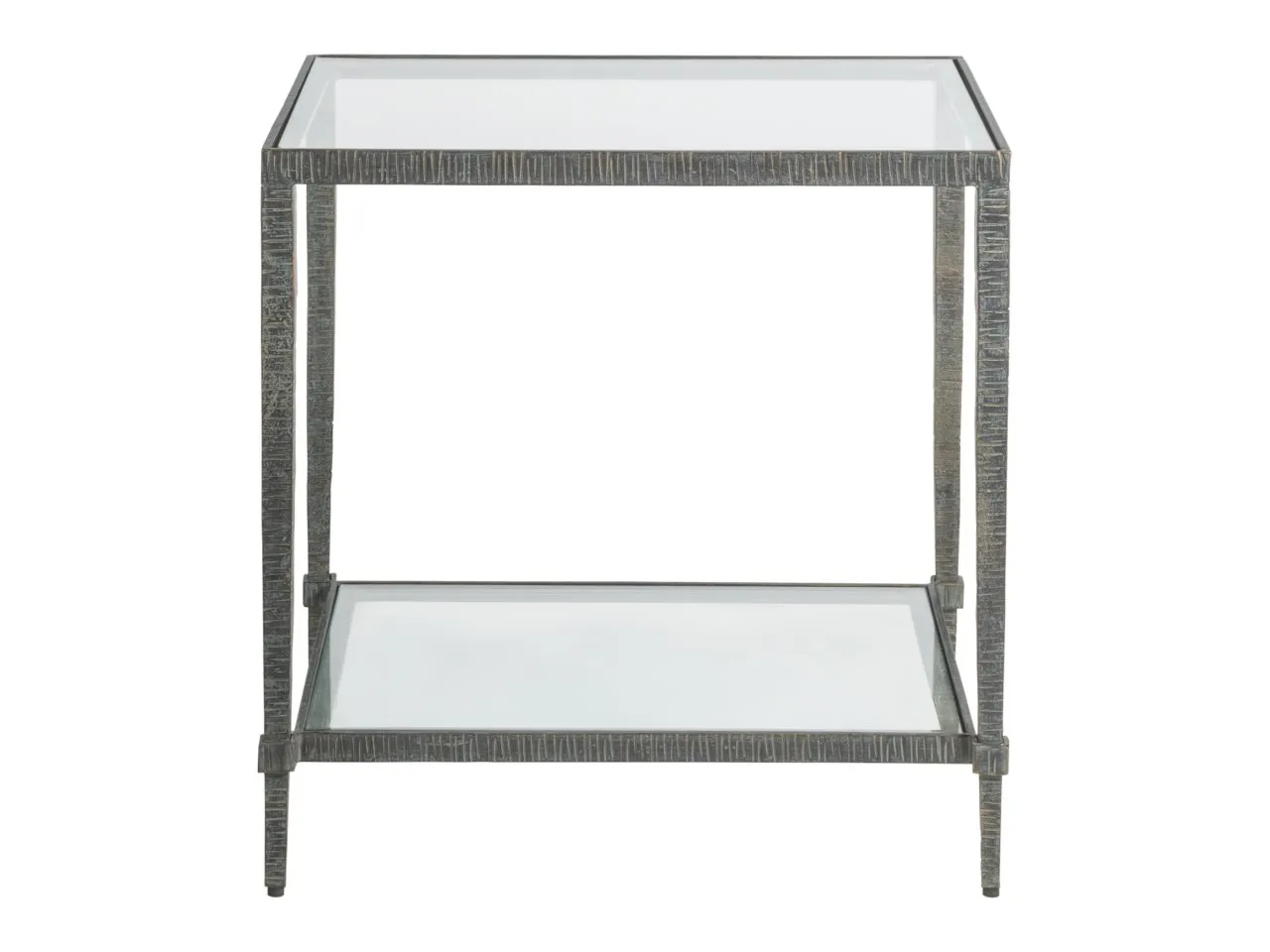 CLARET RECTANGULAR END TABLE METAL DESIGNS