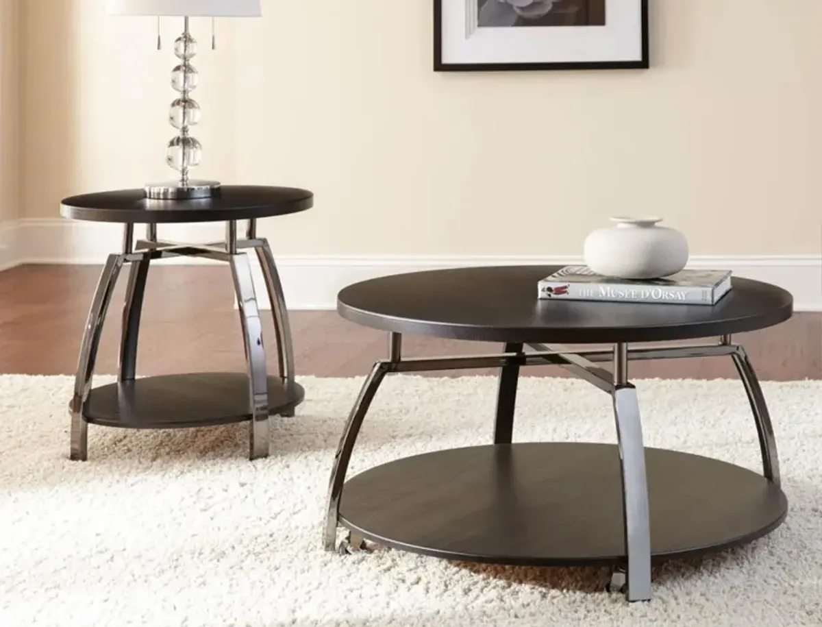 Steve Silver 3-Piece Coham Cocktail Table & 2 End Tables