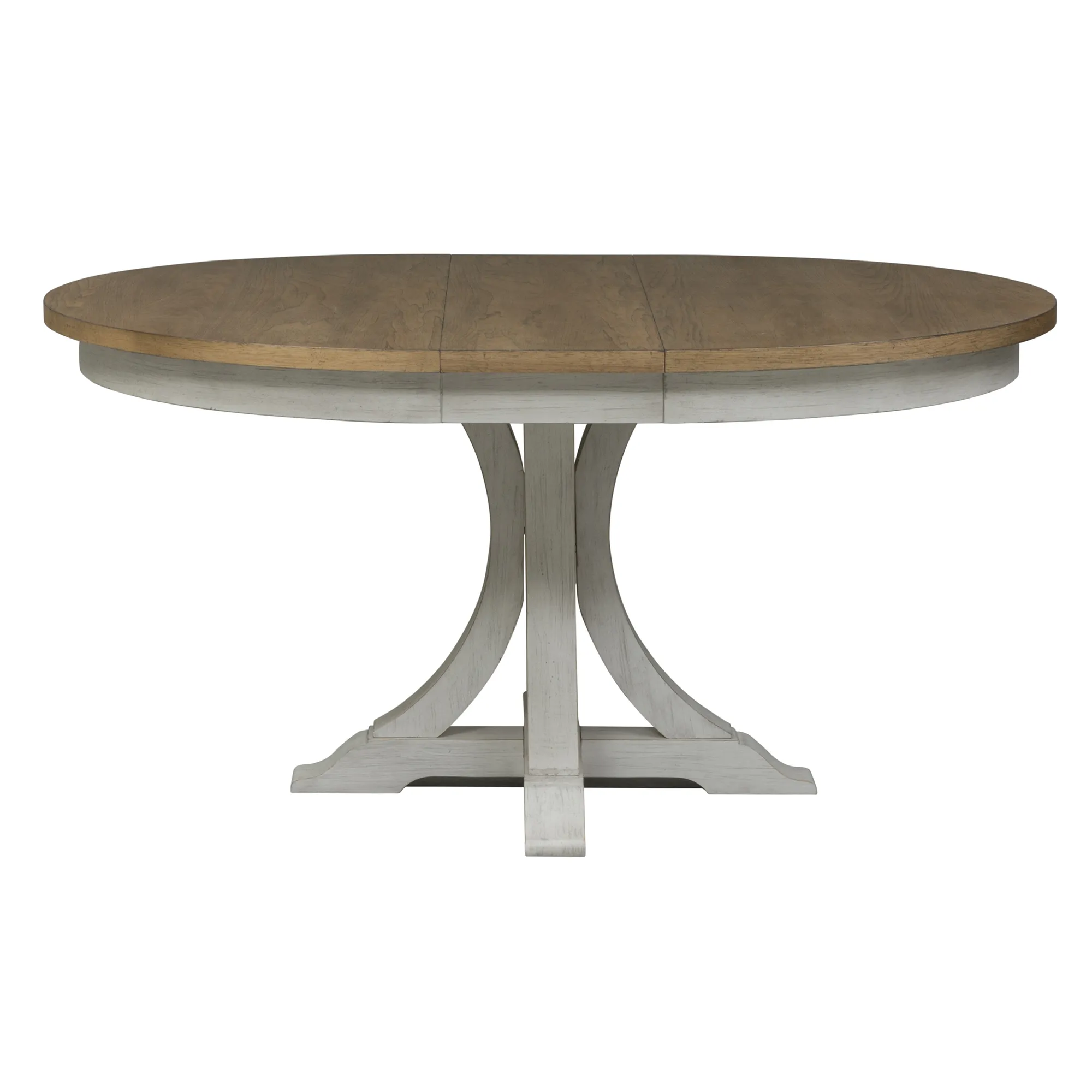 5 PIECE PEDESTAL TABLE SET - FARMHOUSE REIMAGINED