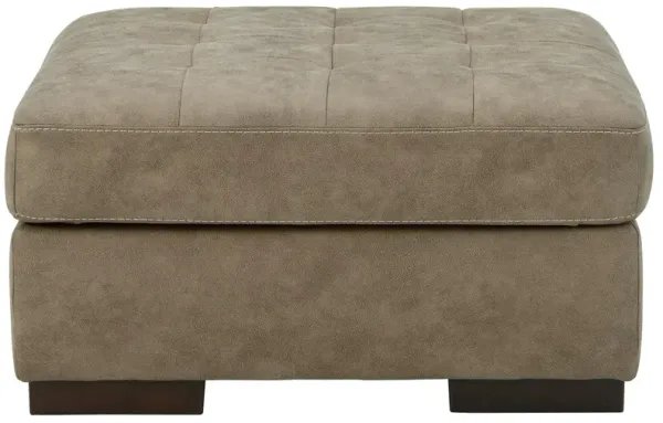MADERLA OVERSIZED ACCENT OTTOMAN PEBBLE SIGNATURE DESIGN