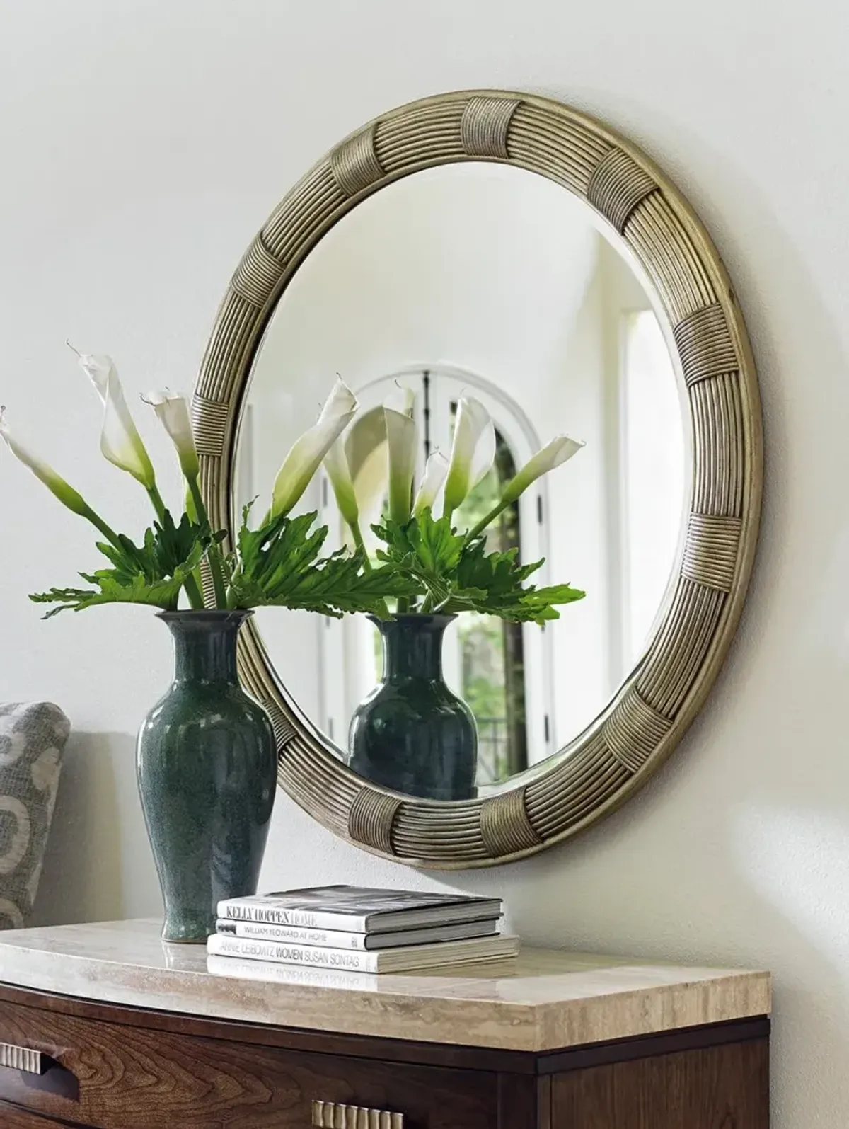 Laurel Canyon by Lexington Beverly Round Mirror