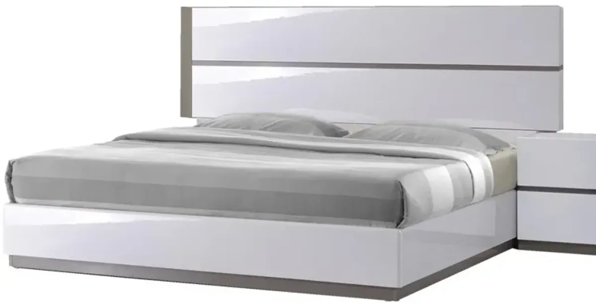 MANILA MODERN 2-TONE QUEEN SIZE BED