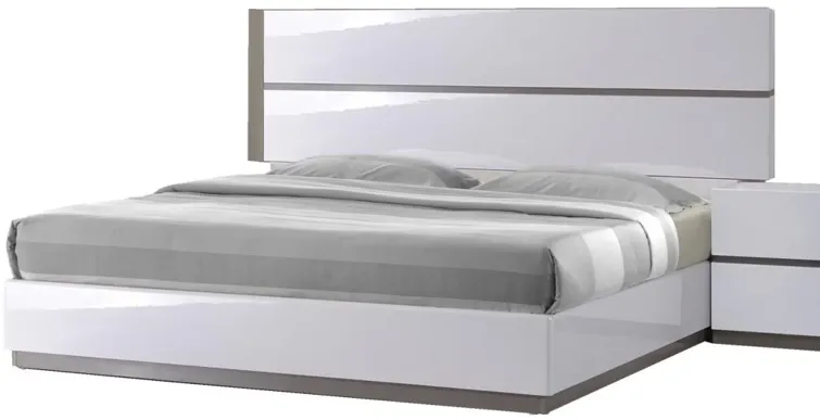 MANILA MODERN 2-TONE QUEEN SIZE BED