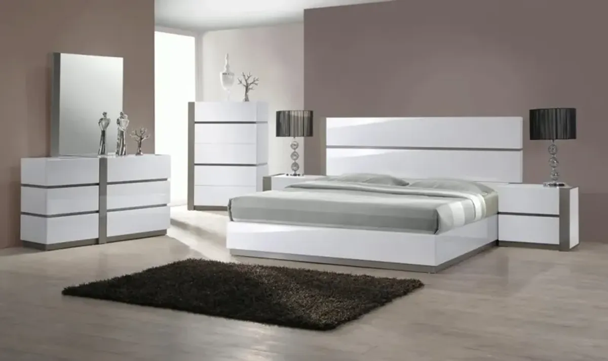 MANILA MODERN 2-TONE QUEEN SIZE BED