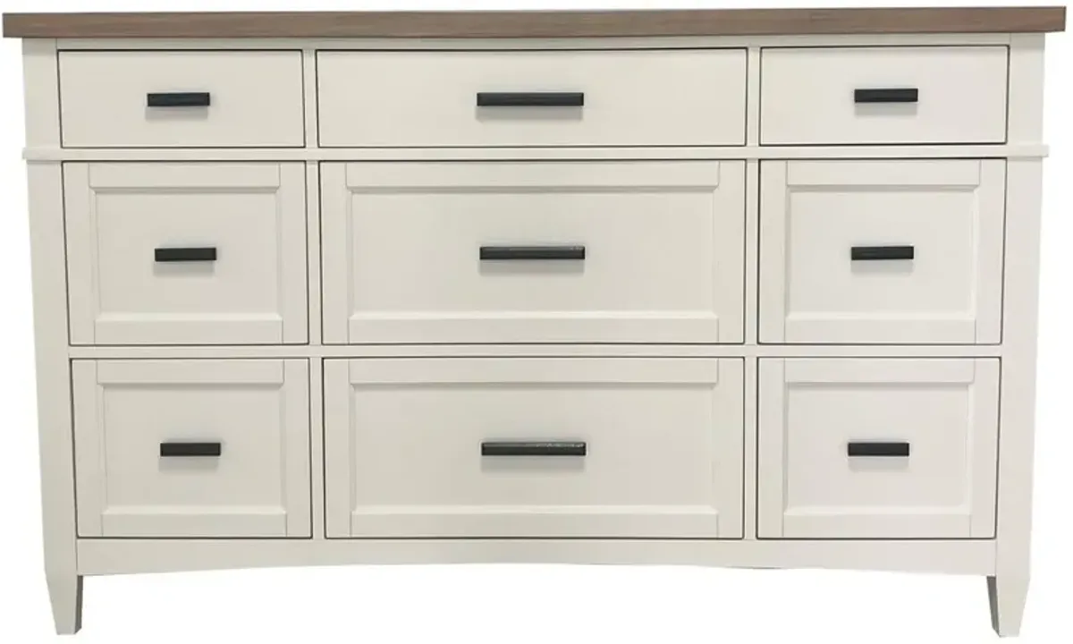 9 DRAWER DRESSER - AMERICANA