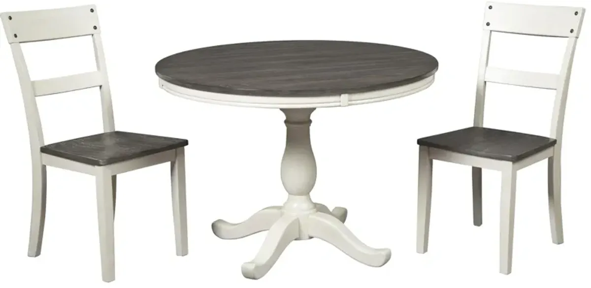 Ashley Nelling Two-Tone Dining Room Table