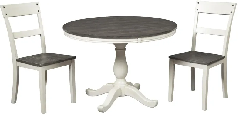 NELLING DINING TABLE TWO-TONE SIGNATURE DESIGN